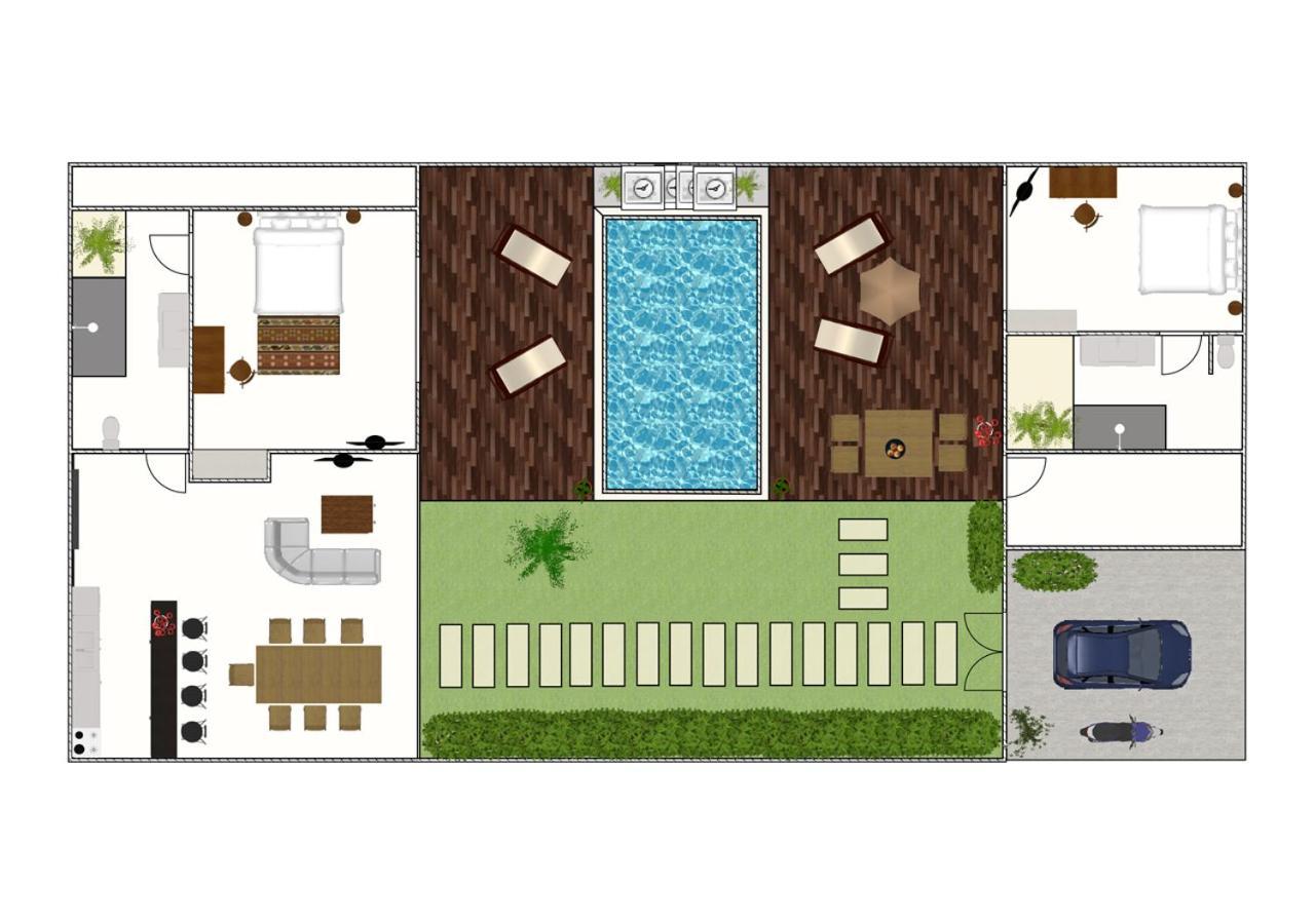 סמיניאק Villa Calypso By Optimum Bali Villas מראה חיצוני תמונה